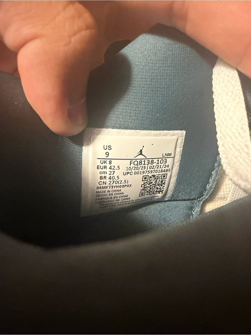 Jordan 4 Retro “oxidized”